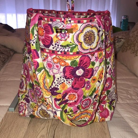 Vera Bradley Handbags - Vera Bradley Floral Tote Bag